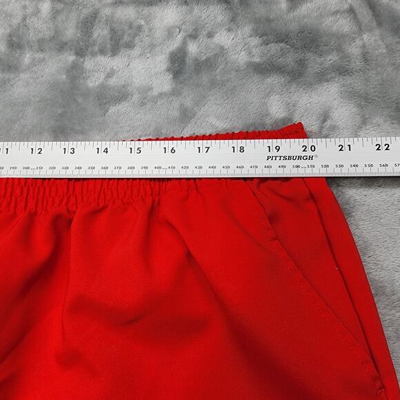 Blair Pants Womens 22W Plus Red Elastic Waist Pull On High Rise Tapered Pockets - Picture 5 of 9